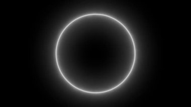 Neon işareti nesne elektriksel animasyon grafikleri