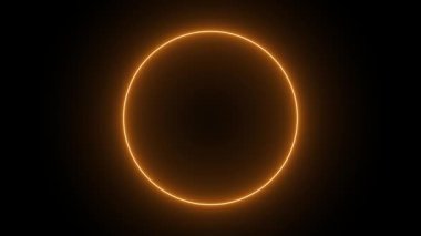 Neon işareti nesne elektriksel animasyon grafikleri