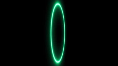 Neon işareti nesne elektriksel animasyon grafikleri