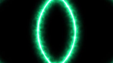 Neon işareti nesne elektriksel animasyon grafikleri