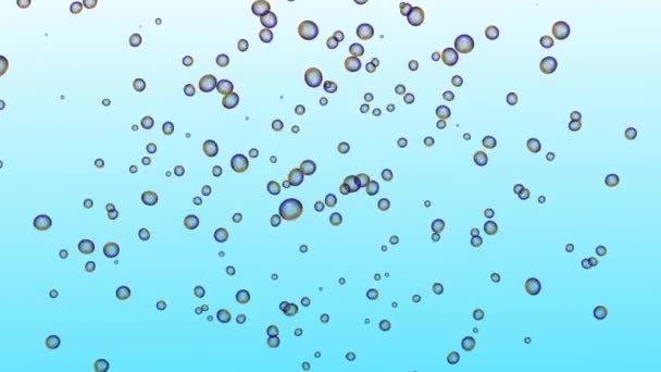 Bubbles Animations Mouvement Motion Graphiques — Video