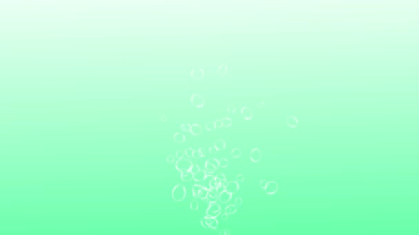 Bubbles Moving Animation Motion Graphics — Stockvideo