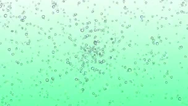 Bubbles Bewegende Animatie Motion Graphics — Stockvideo