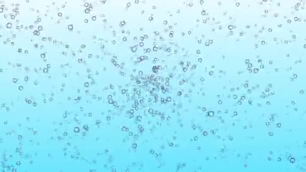 Bubbles Moving Animation Motion Graphics — Stockvideo