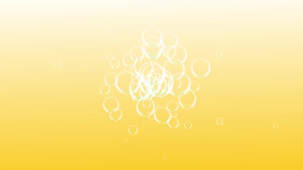 Bubbles Moving Animation Motion Graphics — 图库视频影像