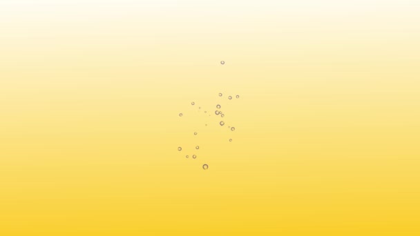 Bubbles Moving Animation Motion Graphics — Stockvideo