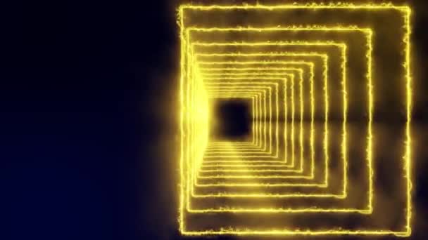 Tunnel Animazione Grafica Movimento — Video Stock