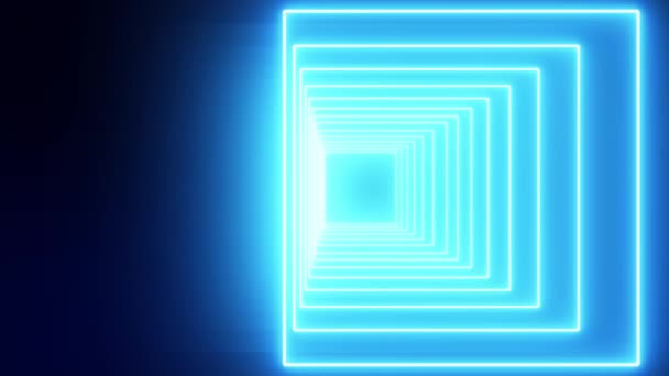 Tunnel Animatie Motion Graphics — Stockvideo