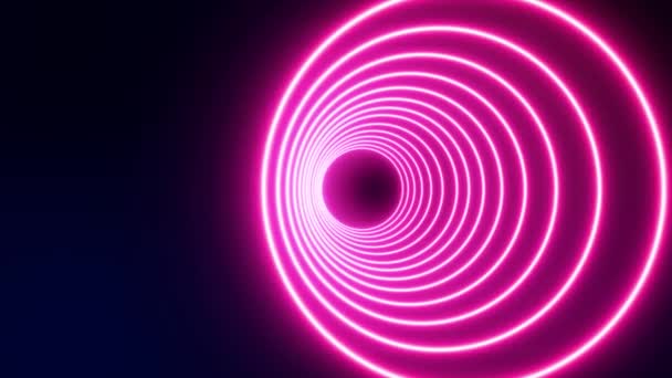 Tunnel Animation Motion Graphics — Video Stock