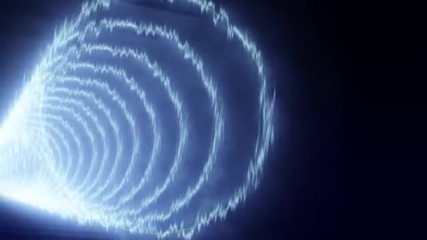 Graphismes Mouvement Animation Tunnel — Video