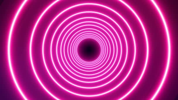 Tunnel Animation Motion Graphics — Video Stock