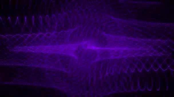 Gráficos Movimiento Animación Patrón Forma Punto — Vídeos de Stock