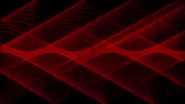 Dot Shape Pattern Animation Motion Graphics — стоковое видео