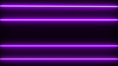Neon işareti nesne elektriksel animasyon grafikleri