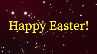 Mutlu Paskalya olayları metin canlandırma hareketleri grafikleri