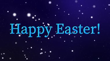 Mutlu Paskalya olayları metin canlandırma hareketleri grafikleri