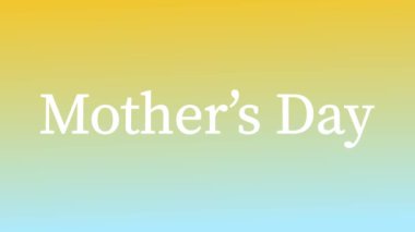 Anneler Günü Mesaj Hediyesi Sunum Grafikleri