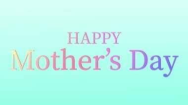 Anneler Günü Mesaj Hediyesi Sunum Grafikleri