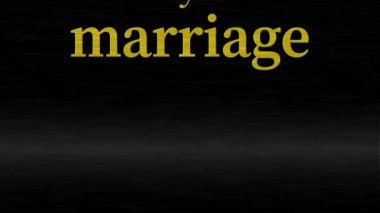 Evlilik mesajınız için en iyi dileklerimle metin canlandırma grafikleri