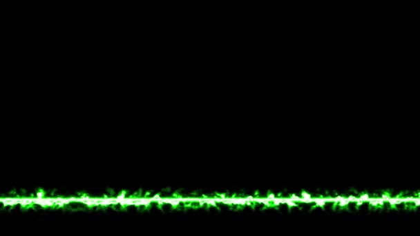 Neon Tecken Objekt Elektrisk Animation Rörelse Grafik — Stockvideo