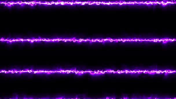 Signo Neón Objeto Animación Eléctrica Gráficos Movimiento — Vídeos de Stock