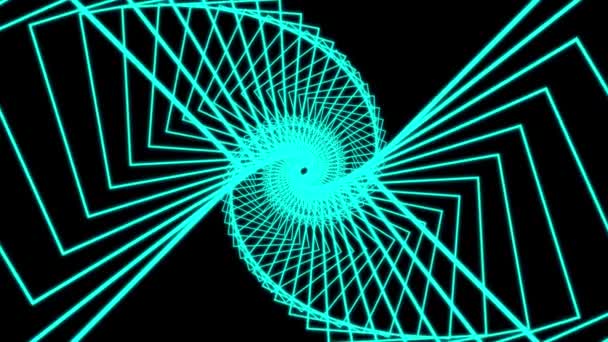 Forme Infinie Cyber Animation Motion Graphiques — Video