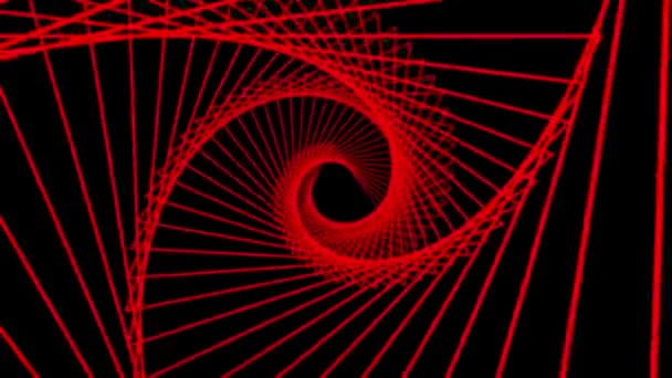 Shape Infinite Cyber Animation Motion Graphics — 图库视频影像
