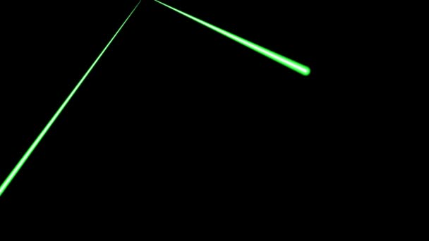 Zestaw Sceniczny Laserowe Światło Reflektorów Grafika Ruchu — Wideo stockowe