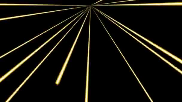 Scéna Set Laser Light Spotlight Motion Graphics — Stock video
