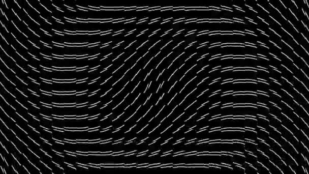 Intertravando Movimento Onda Fundo Movimento Gráficos — Vídeo de Stock