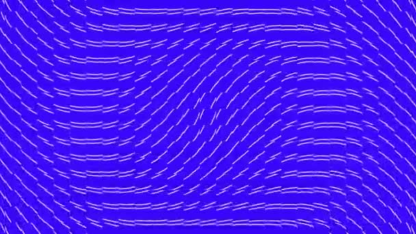 Interlocking Moving Wave Background Motion Graphics — Stock Video