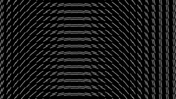 Interlocking Moving Wave Background Motion Graphics — стоковое видео