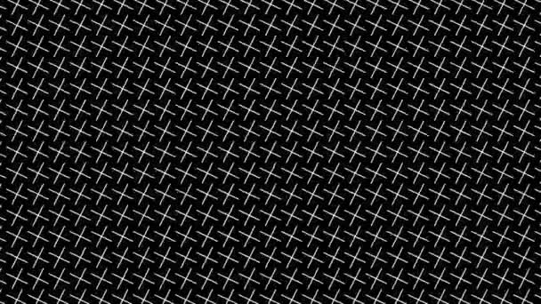 Interlocking Moving Wave Background Motion Graphics — Vídeo de Stock