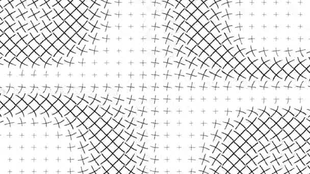 Interbloqueo Onda Móvil Fondo Gráficos Movimiento — Vídeos de Stock