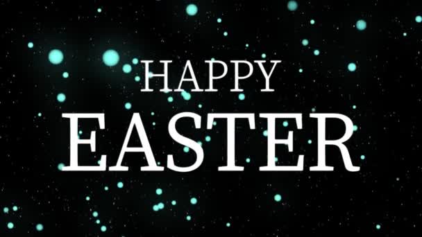 Happy Easter Event Text Animation Motion Graphics — Vídeo de Stock