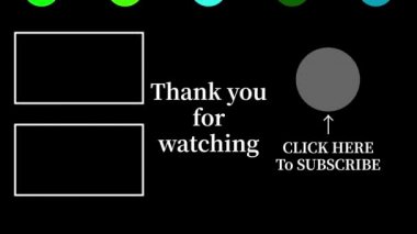 YouTube kart sonu ekran hareketi grafikleri