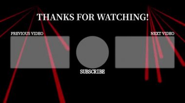 YouTube kart sonu ekran hareketi grafikleri