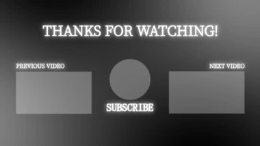 YouTube kart sonu ekran hareketi grafikleri