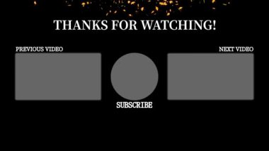 YouTube kart sonu ekran hareketi grafikleri