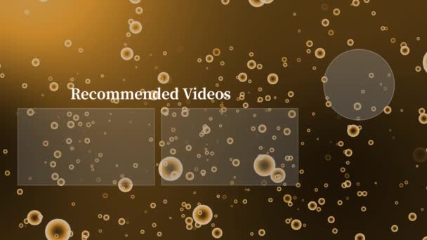 Youtube End Card Ending Screen Motion Graphics — Stockvideo