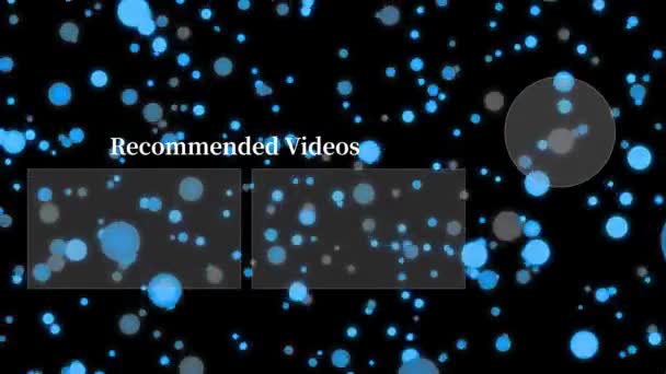 Youtube End Card Ending Screen Motion Graphics — Stockvideo