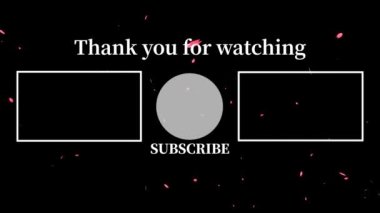 YouTube kart sonu ekran hareketi grafikleri