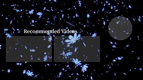 Youtube End Card Ending Screen Motion Graphics — Wideo stockowe