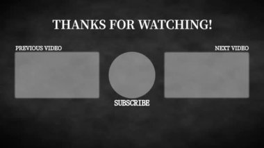 YouTube kart sonu ekran hareketi grafikleri