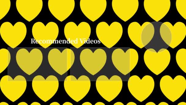 Tarjeta Final Youtube Que Termina Gráficos Movimiento Pantalla — Vídeos de Stock