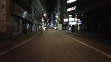 Tokyo night cycling dash cam driving recorder 2021