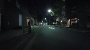 Tokyo night cycling dash cam driving recorder 2021