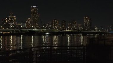 Tokyo Toyosu Night View December 2021