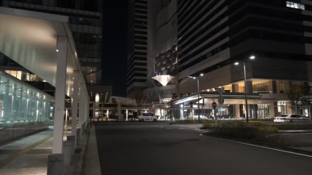 Tokyo Toyosu Night View December 2021 — Stock Video