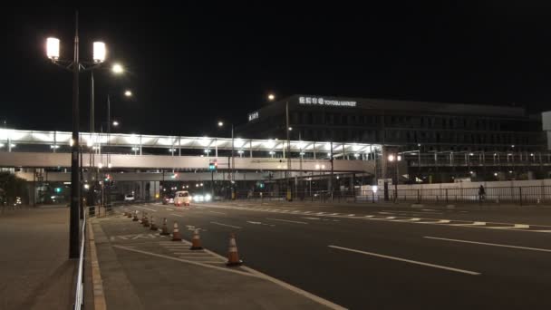 Tokyo Toyosu Night View December 2021 — Vídeo de Stock